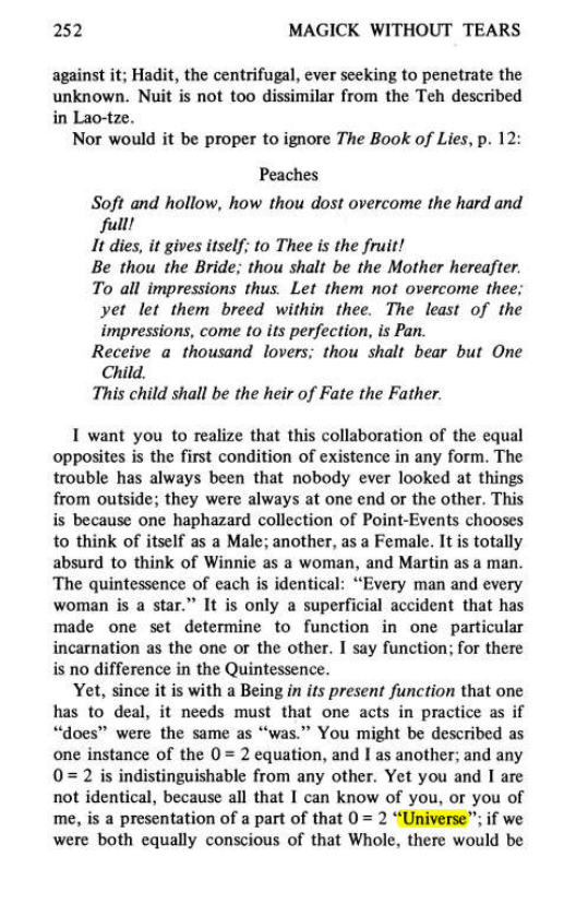 Original scan of Magick Without Tears, PDF page 285