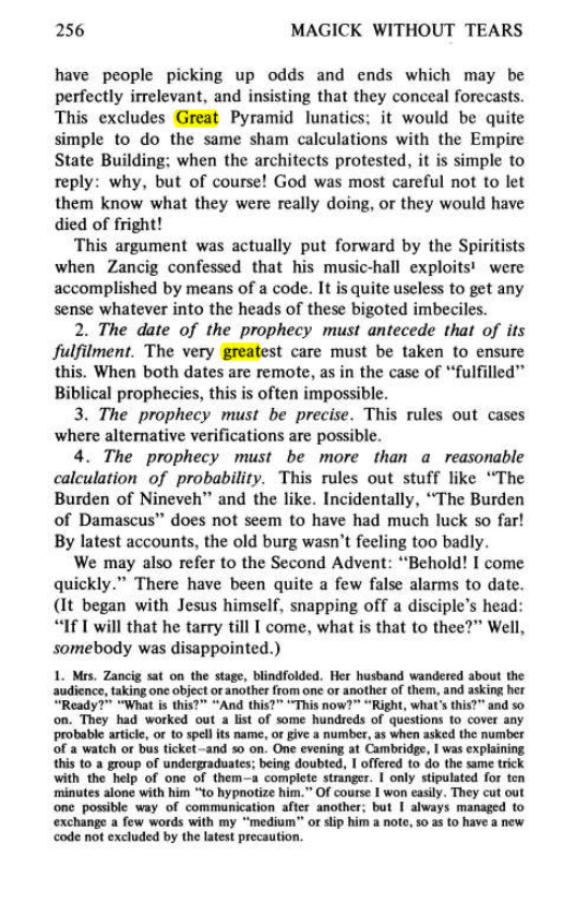 Original scan of Magick Without Tears, PDF page 289