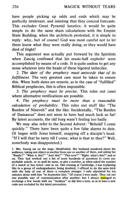Original scan of Magick Without Tears, PDF page 289