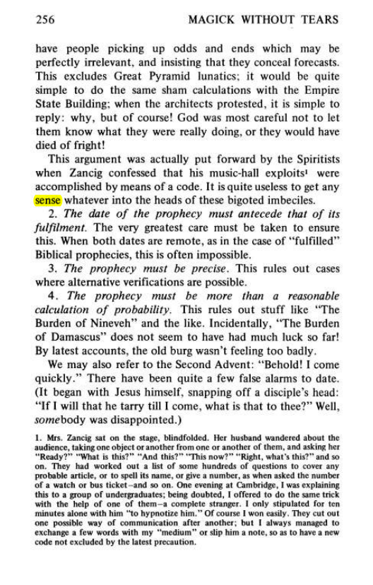 Original scan of Magick Without Tears, PDF page 289