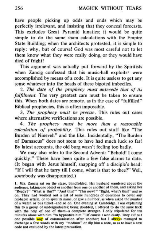 Original scan of Magick Without Tears, PDF page 289