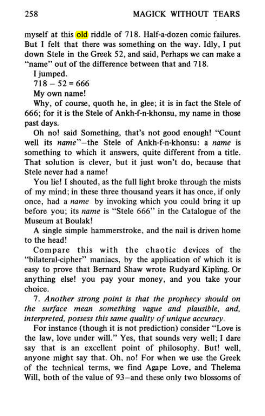 Original scan of Magick Without Tears, PDF page 291
