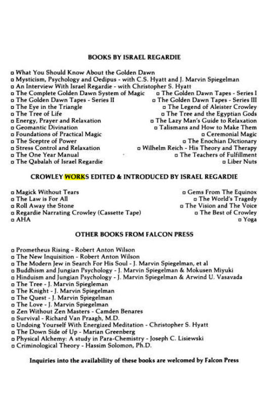 Original scan of Magick Without Tears, PDF page 3