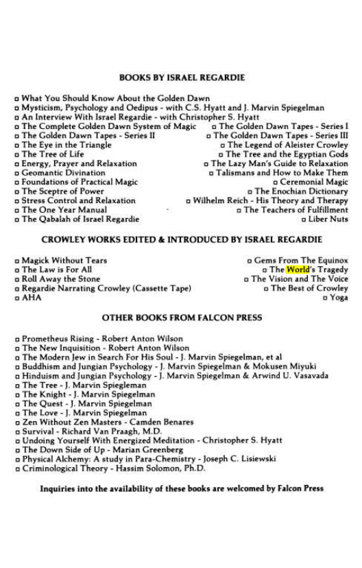 Original scan of Magick Without Tears, PDF page 3