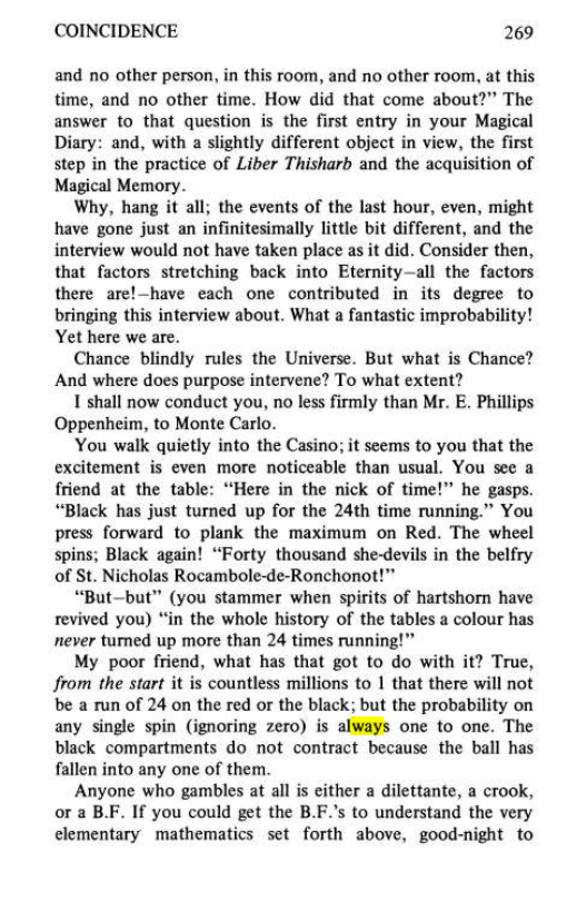 Original scan of Magick Without Tears, PDF page 302