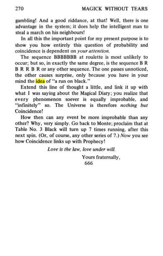 Original scan of Magick Without Tears, PDF page 303