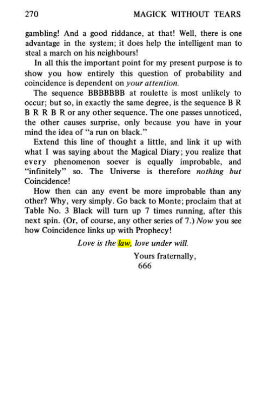 Original scan of Magick Without Tears, PDF page 303