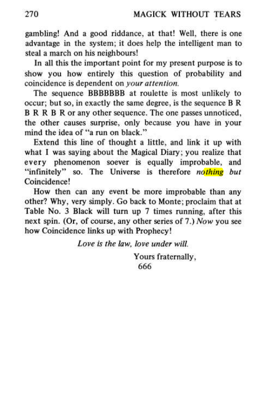 Original scan of Magick Without Tears, PDF page 303