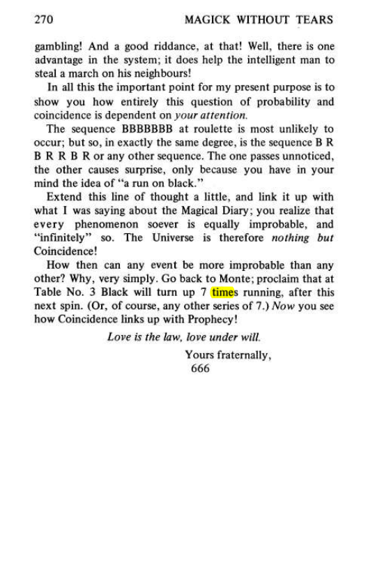 Original scan of Magick Without Tears, PDF page 303