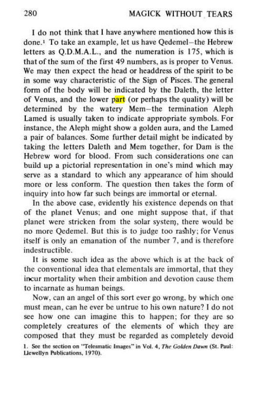 Original scan of Magick Without Tears, PDF page 313