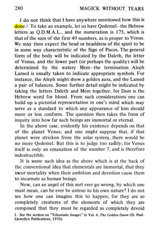 Original scan of Magick Without Tears, PDF page 313