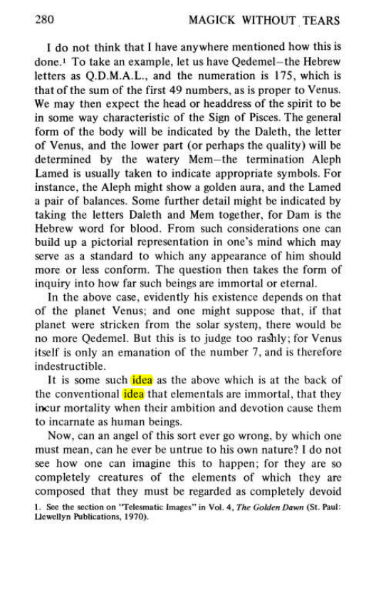 Original scan of Magick Without Tears, PDF page 313