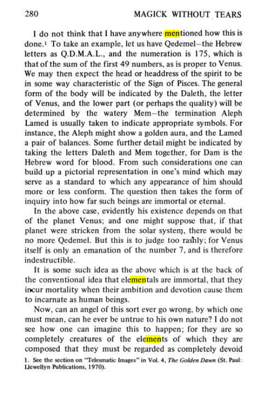 Original scan of Magick Without Tears, PDF page 313