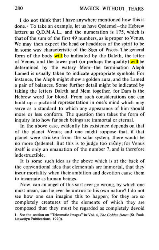 Original scan of Magick Without Tears, PDF page 313
