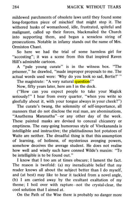 Original scan of Magick Without Tears, PDF page 317