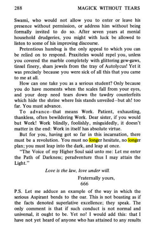 Original scan of Magick Without Tears, PDF page 321