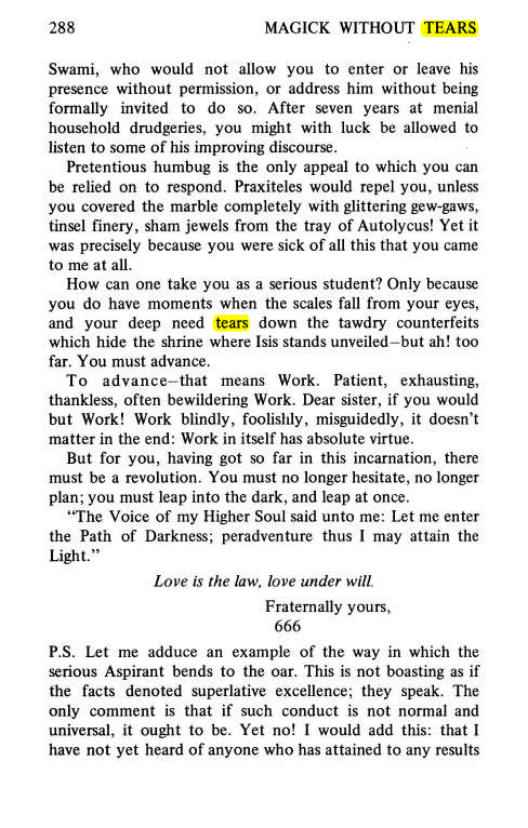 Original scan of Magick Without Tears, PDF page 321
