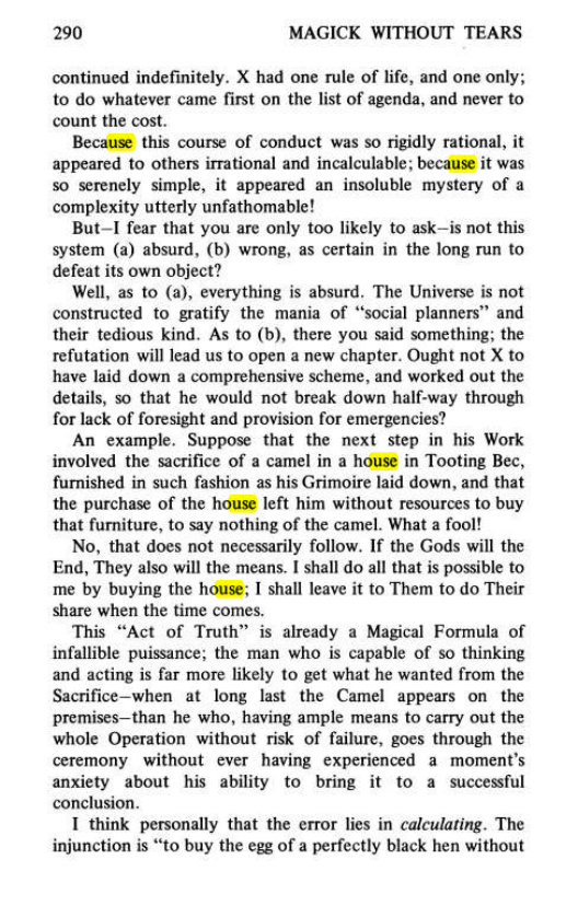 Original scan of Magick Without Tears, PDF page 323