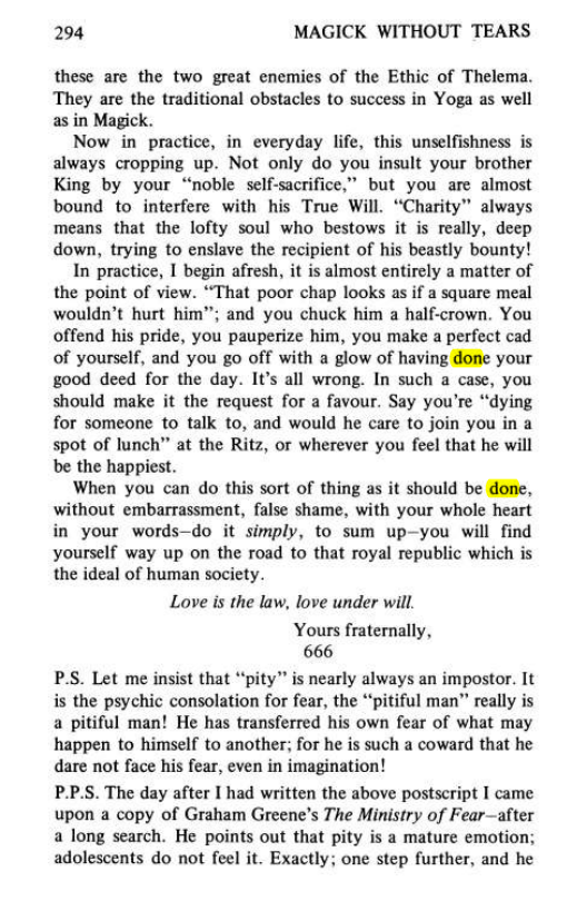 Original scan of Magick Without Tears, PDF page 327