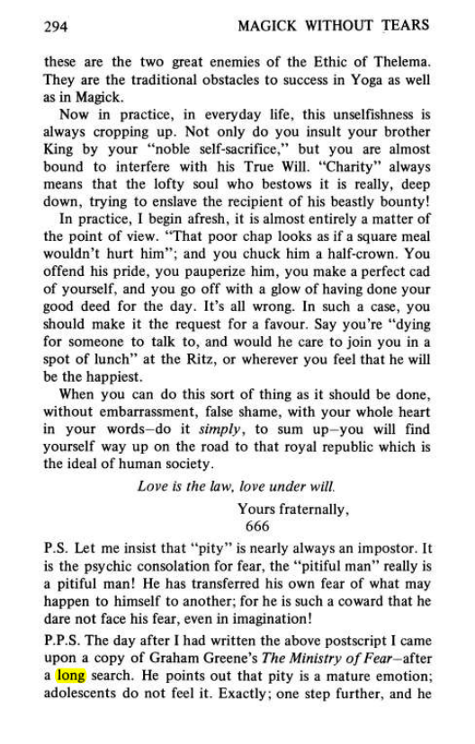 Original scan of Magick Without Tears, PDF page 327