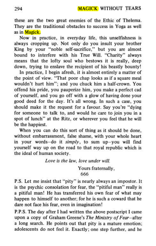 Original scan of Magick Without Tears, PDF page 327