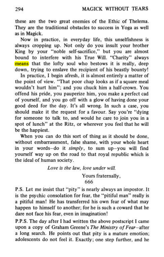 Original scan of Magick Without Tears, PDF page 327