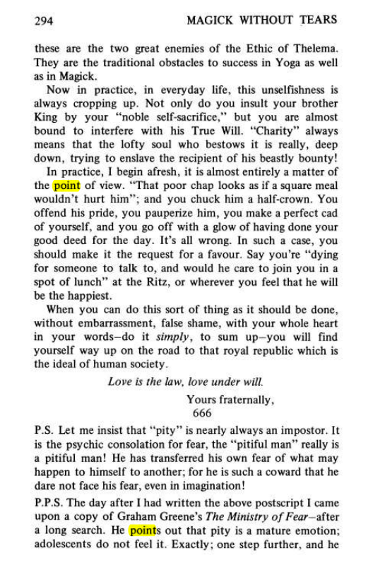 Original scan of Magick Without Tears, PDF page 327