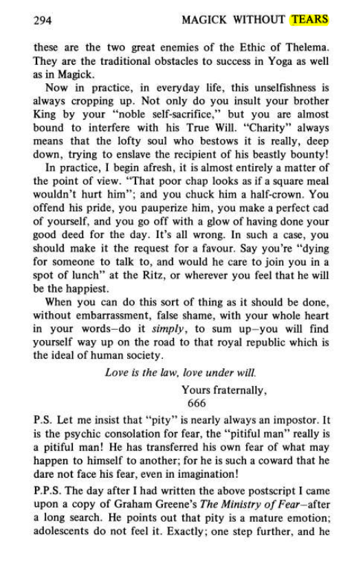 Original scan of Magick Without Tears, PDF page 327