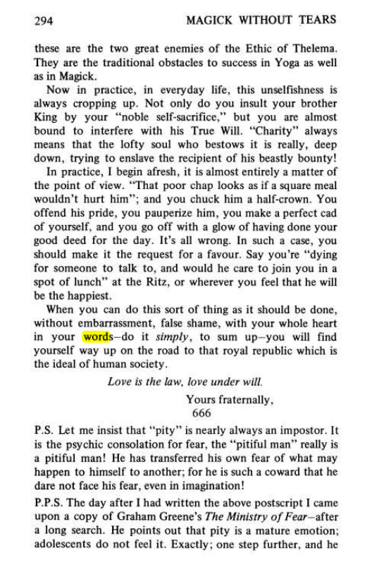 Original scan of Magick Without Tears, PDF page 327