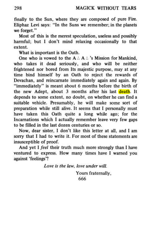 Original scan of Magick Without Tears, PDF page 331
