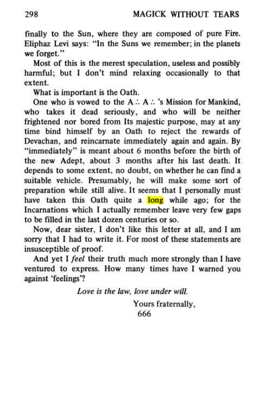Original scan of Magick Without Tears, PDF page 331