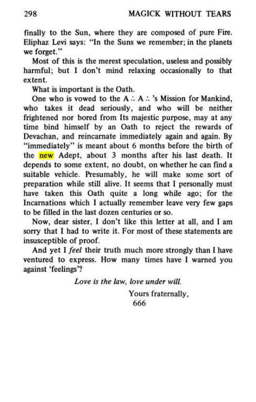 Original scan of Magick Without Tears, PDF page 331