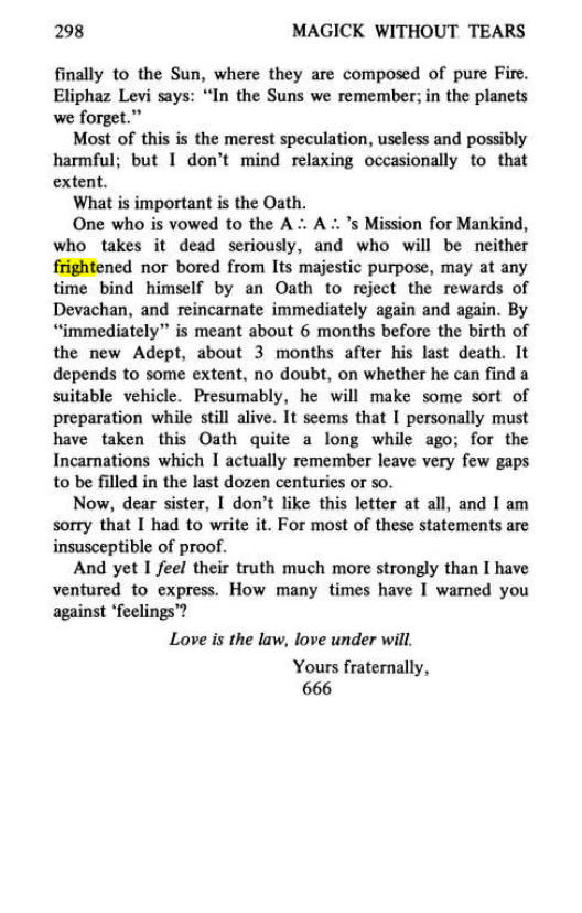 Original scan of Magick Without Tears, PDF page 331