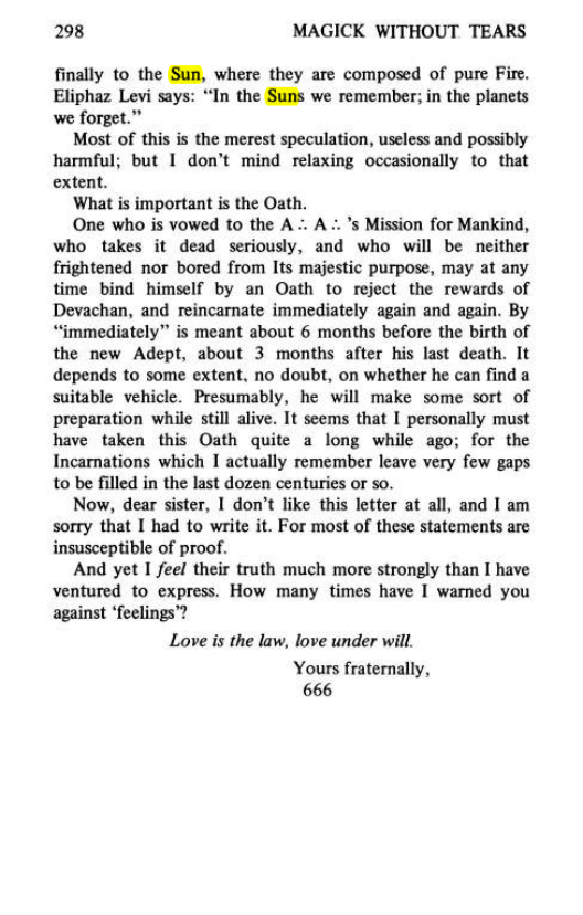 Original scan of Magick Without Tears, PDF page 331