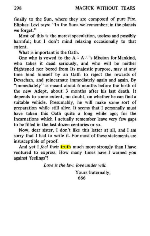 Original scan of Magick Without Tears, PDF page 331