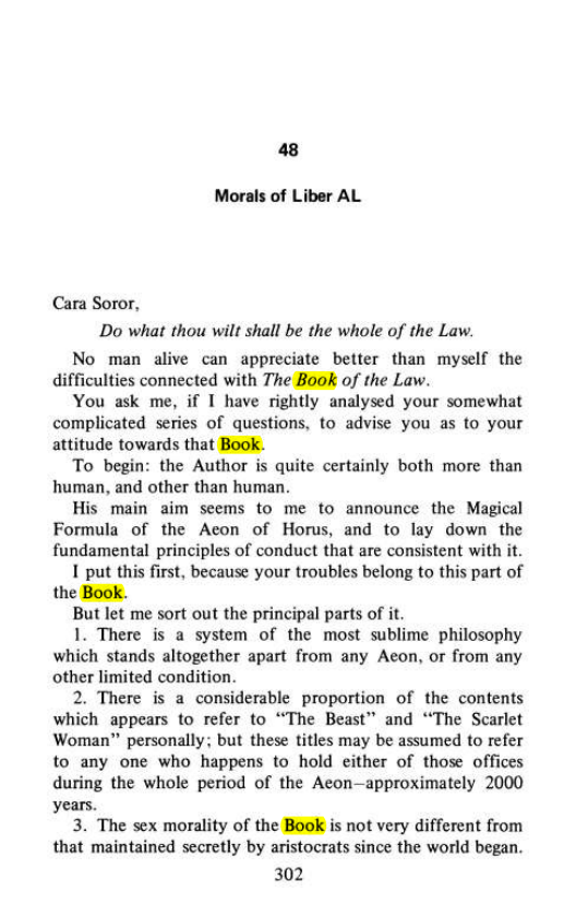 Original scan of Magick Without Tears, PDF page 335