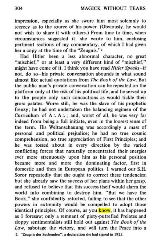 Original scan of Magick Without Tears, PDF page 337