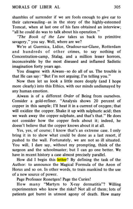 Original scan of Magick Without Tears, PDF page 338
