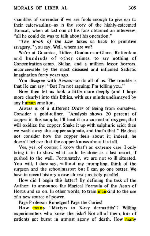 Original scan of Magick Without Tears, PDF page 338
