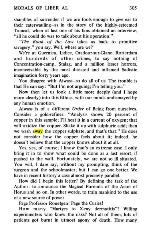 Original scan of Magick Without Tears, PDF page 338
