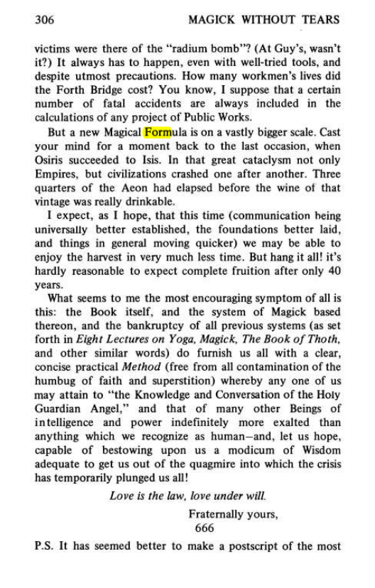 Original scan of Magick Without Tears, PDF page 339