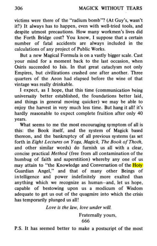 Original scan of Magick Without Tears, PDF page 339