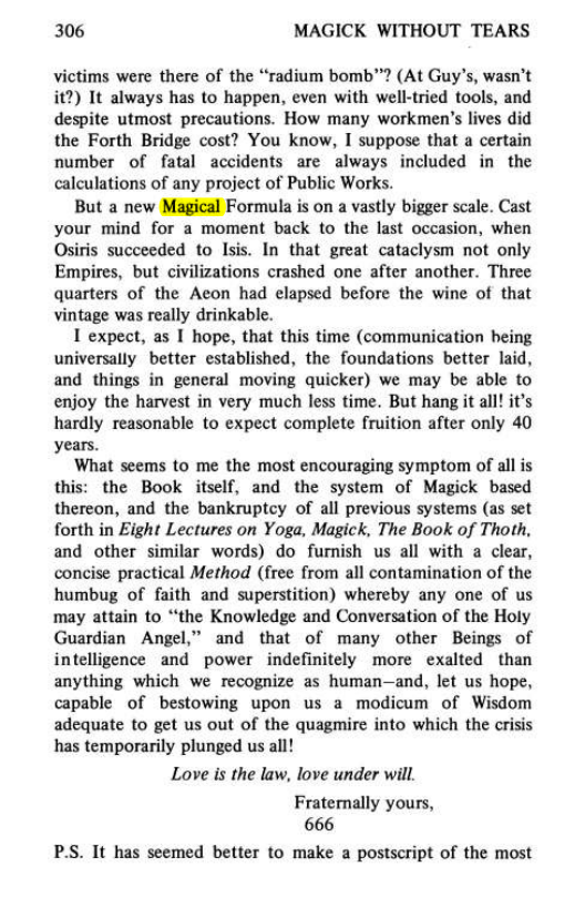 Original scan of Magick Without Tears, PDF page 339