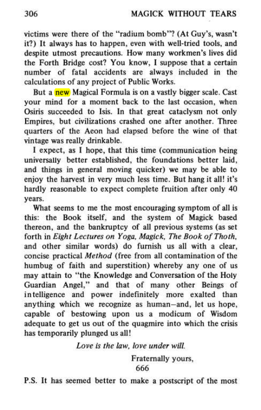 Original scan of Magick Without Tears, PDF page 339