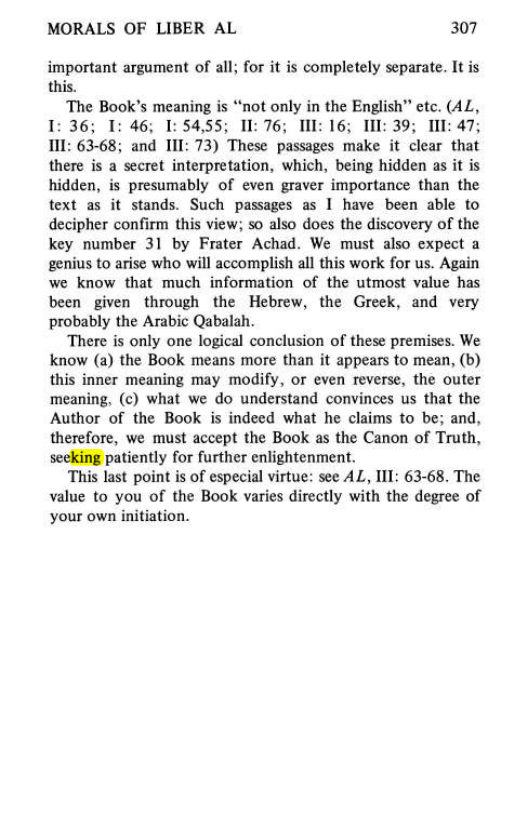 Original scan of Magick Without Tears, PDF page 340