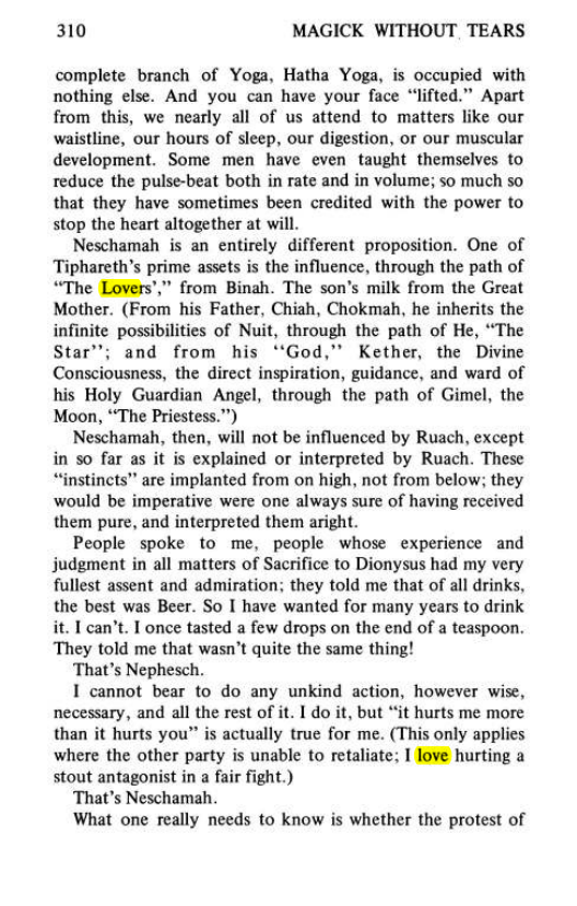 Original scan of Magick Without Tears, PDF page 343