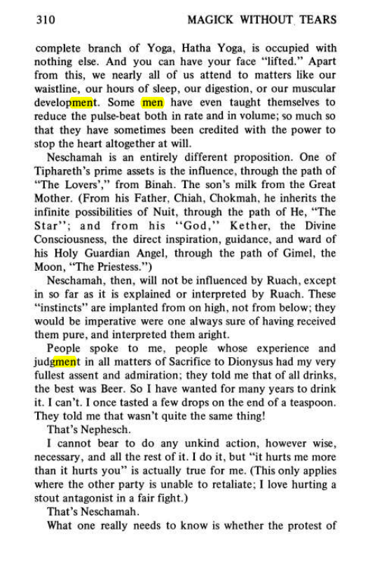 Original scan of Magick Without Tears, PDF page 343
