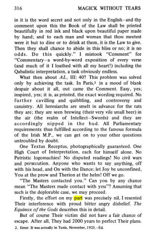 Original scan of Magick Without Tears, PDF page 349