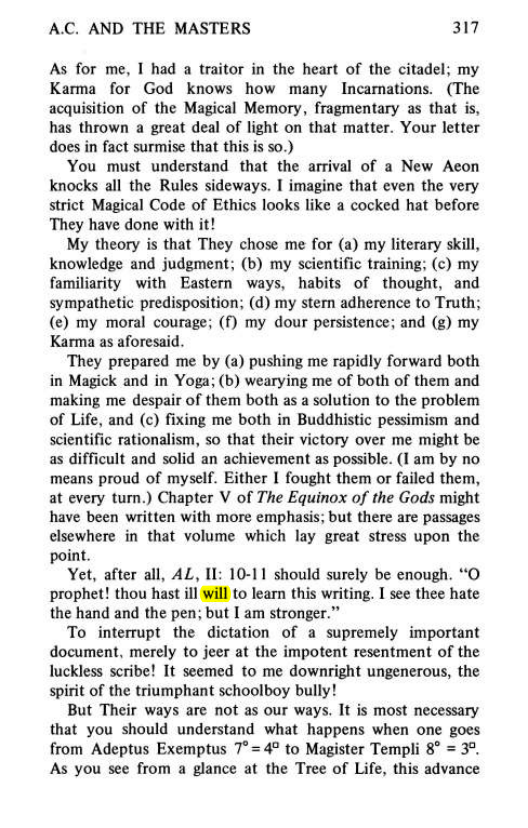 Original scan of Magick Without Tears, PDF page 350