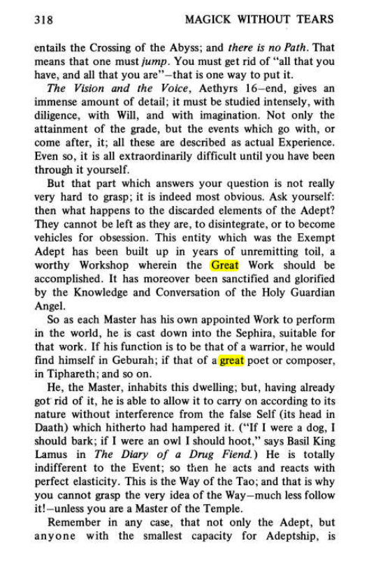 Original scan of Magick Without Tears, PDF page 351